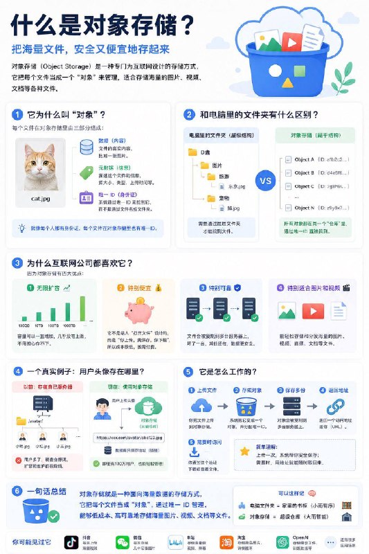 没事学点编程小知识什么是对象存储？