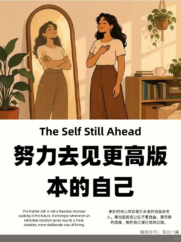精选外刊 努力去见更高版本的自己精选外刊 努力去见更高版本的自己