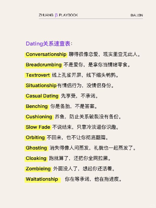 #装腔指南Dating「约会」装腔指南#装腔指南Dating「约会」装腔指南