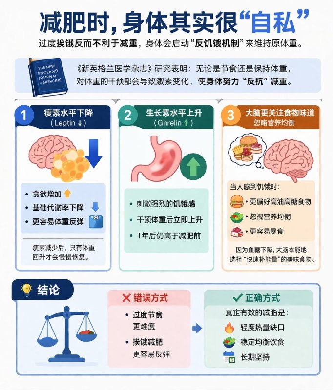 「减肥失败？不是你不自律 是身体在“反抗”你！」