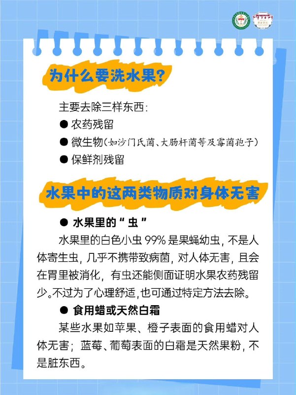 洗水果的方式很多都是错的！洗水果的方式很多都是错的！