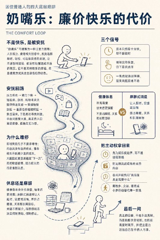 困住普通人的四大底层陷阱：奶头乐，老鼠赛道，肖申克，垃圾桶困住普通人的四大底层陷阱：奶头乐，老鼠赛道，肖申克，垃圾桶