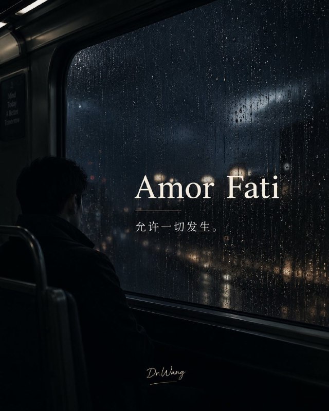 Amor Fati（爱命运），是一个拉丁语短语，意为“热爱自己的命运”