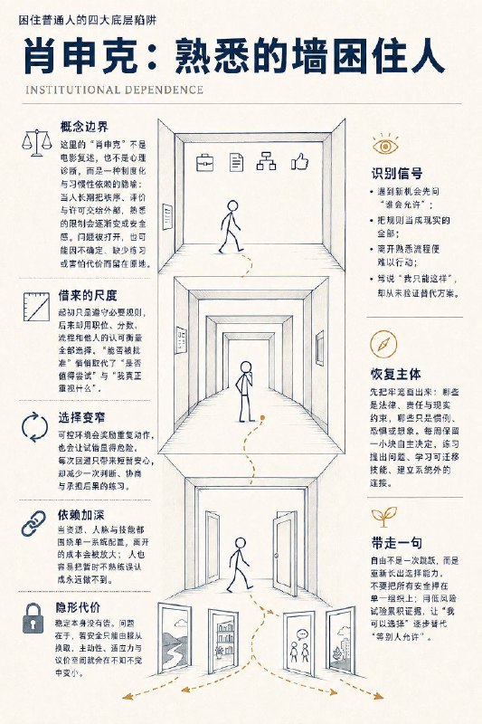 困住普通人的四大底层陷阱：奶头乐，老鼠赛道，肖申克，垃圾桶困住普通人的四大底层陷阱：奶头乐，老鼠赛道，肖申克，垃圾桶