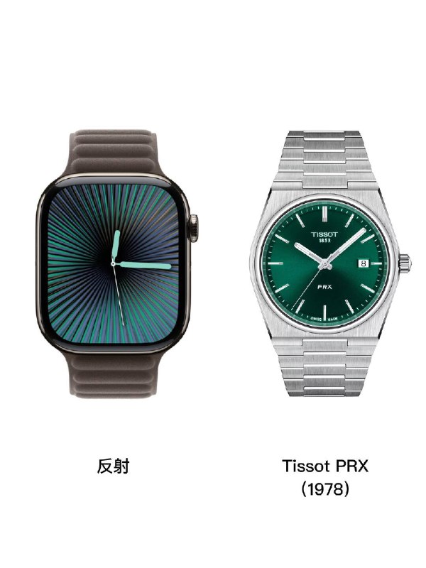 Apple Watch表盘设计灵感解析▶️「月相」月相显示这项复杂功能最早出现在腕表上，要追溯到 1925 年的百达翡丽，随后在 1949 年，劳力士也推出了自己的月相表款 Reference 8171