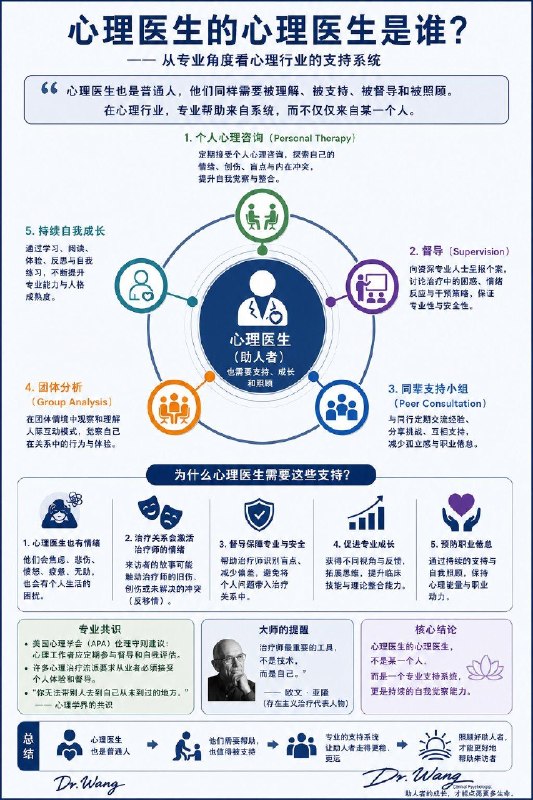 心理医生的心理医生是谁？