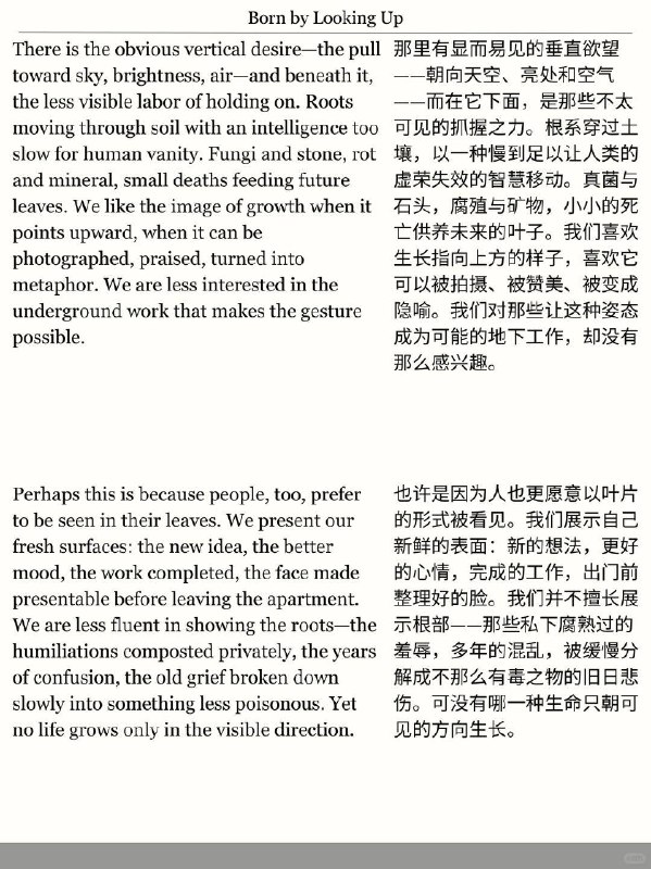 精选外刊 生命是千万次的望天而生精选外刊 生命是千万次的望天而生